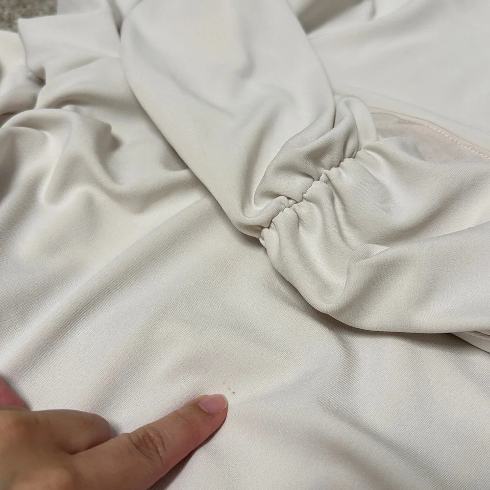 Off-The-Shoulder Bell Sleeve Dress BHLDN - Picture 10 of 10